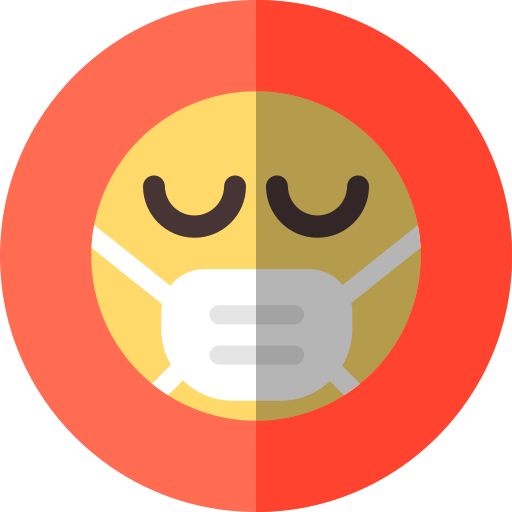 Медицинская маска бесплатно иконка