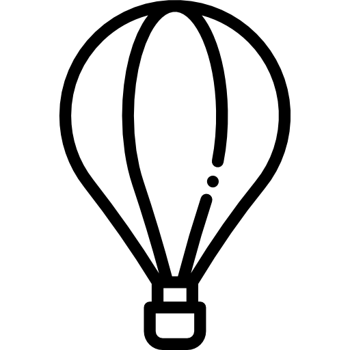 Simple hot air sale balloon