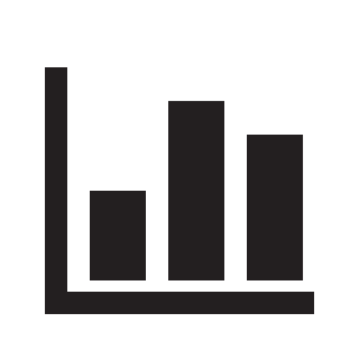 Chart free icon