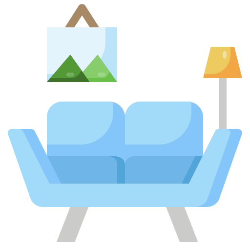 sofá grátis ícone