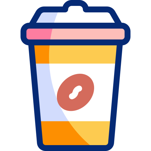 café para llevar icono gratis