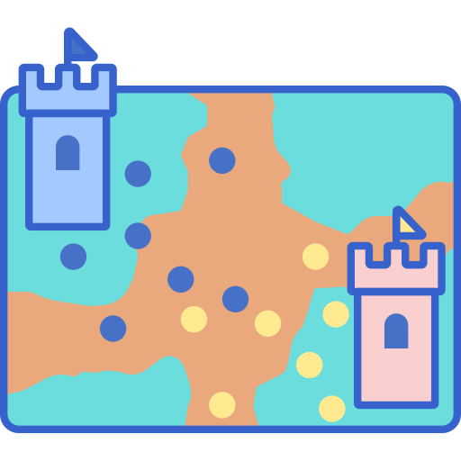 Mapa del juego icono gratis