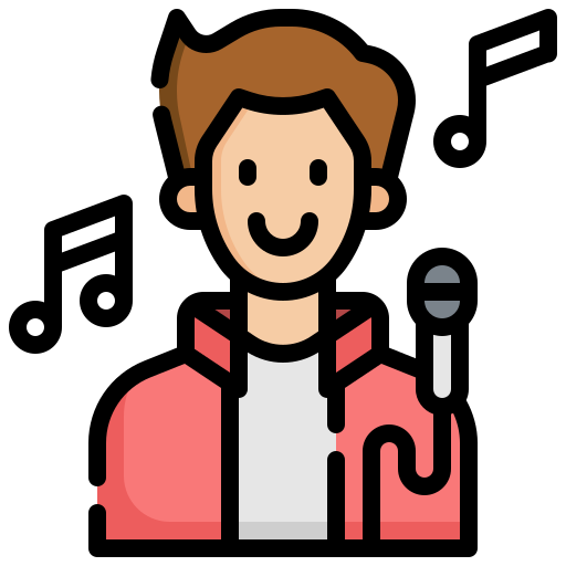 cantor grátis ícone