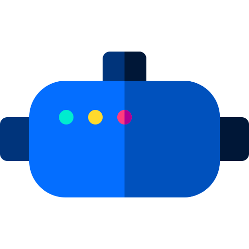 gafas de realidad virtual icono gratis