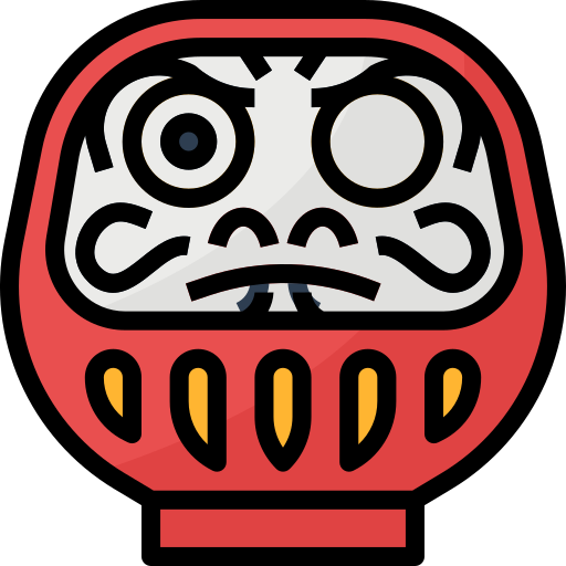 Daruma icono gratis