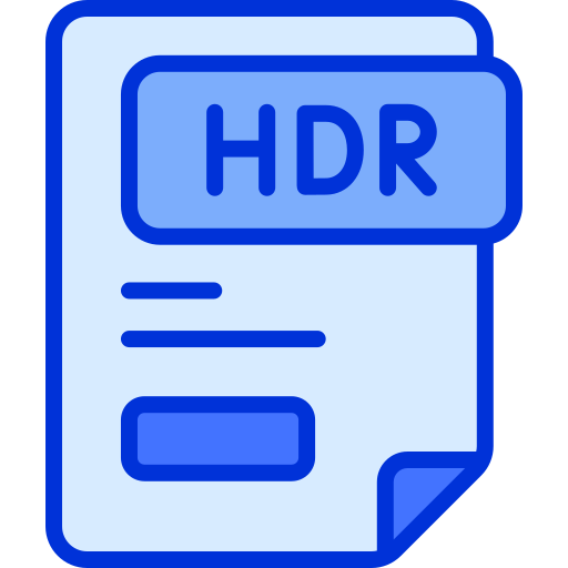 hdr icono gratis