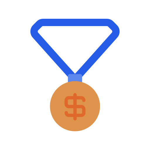 Медаль бесплатно иконка