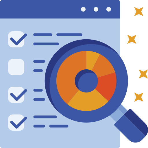 análisis icono gratis