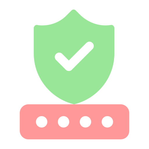 contraseña segura icono gratis