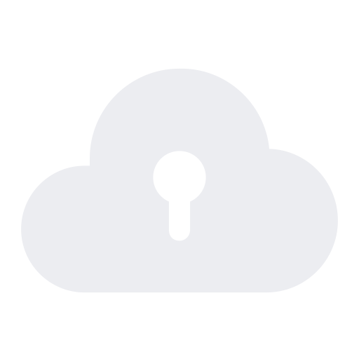 protección en la nube icono gratis