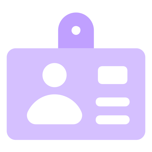 carte d'identité Icône gratuit