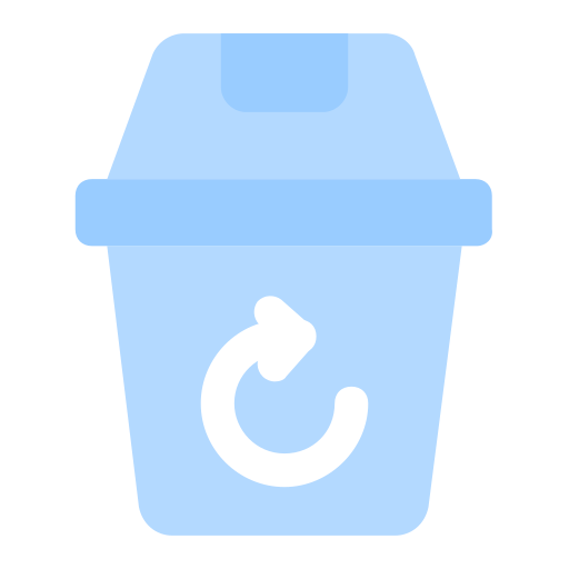 papelera de reciclaje icono gratis