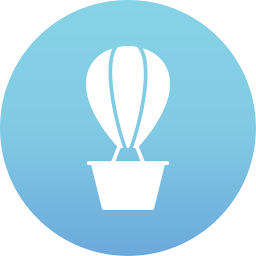 Воздушный шар бесплатно иконка Воздушный шар бесплатно иконка