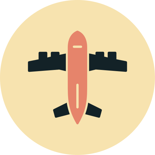 avión icono gratis