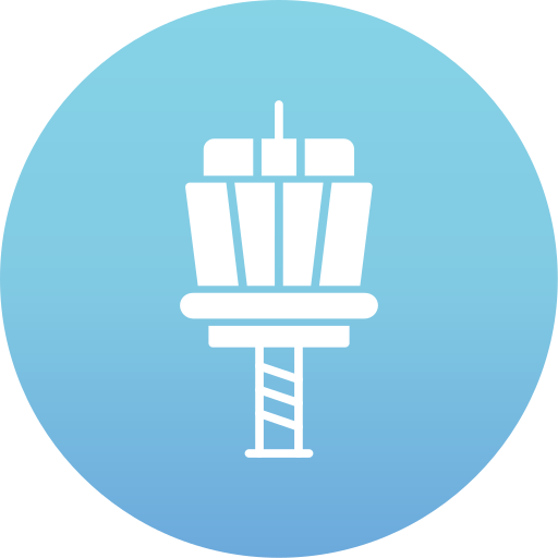 torre de control icono gratis