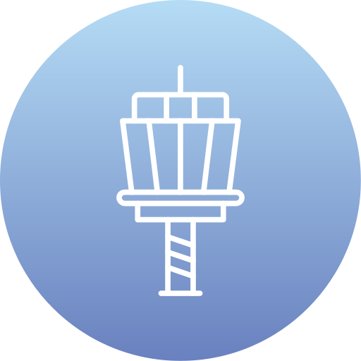 torre de control icono gratis