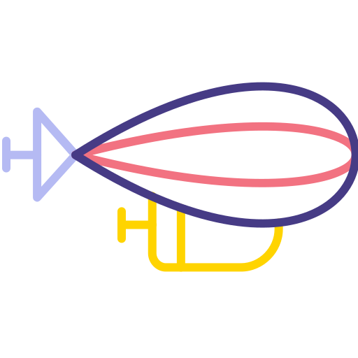 zepelín icono gratis