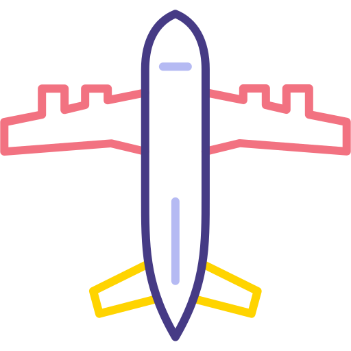 avión icono gratis