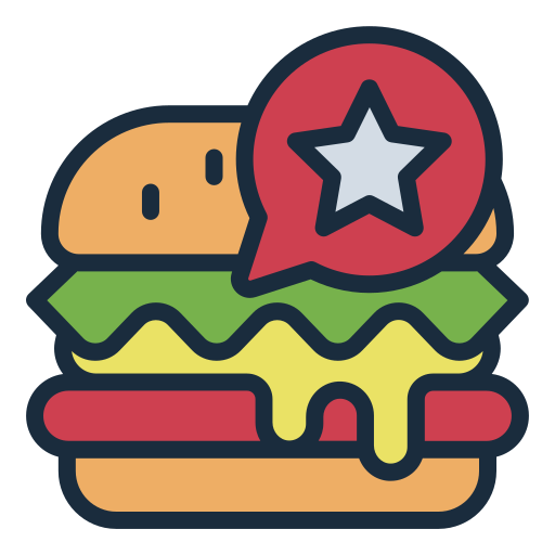 Food rating free icon