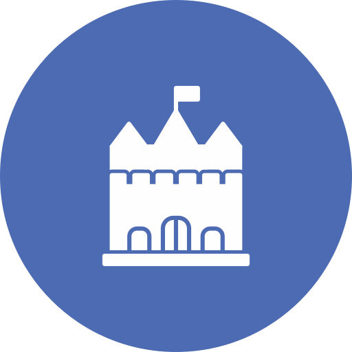 castillo icono gratis