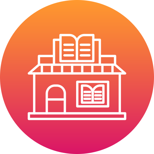 librería icono gratis