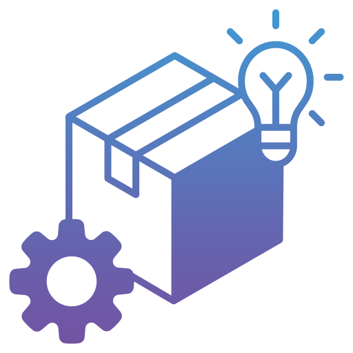 desarrollo de productos icono gratis