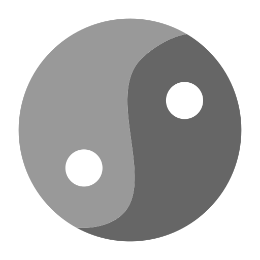 ying yang icono gratis