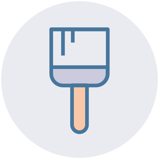 Paint free icon Paint free icon