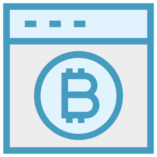 cuenta bitcoin icono gratis