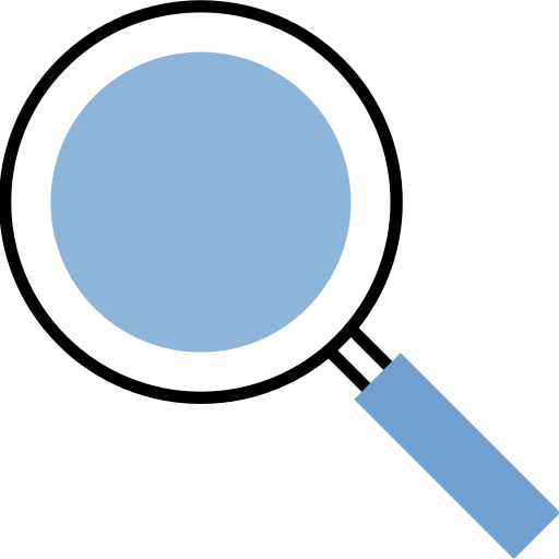 Magnifying glass free icon