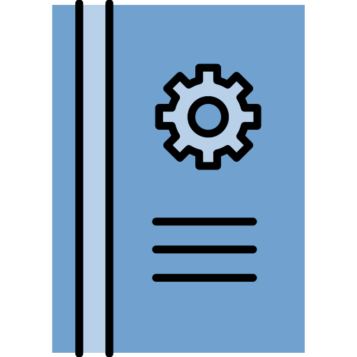 Manual book free icon