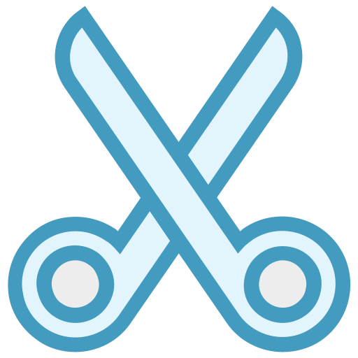 corte grátis ícone