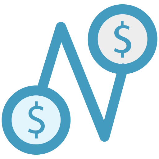 monedas icono gratis