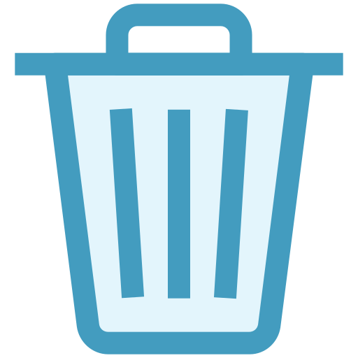 papelera de reciclaje icono gratis