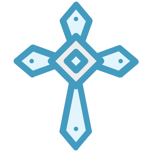 cruz de la tumba icono gratis