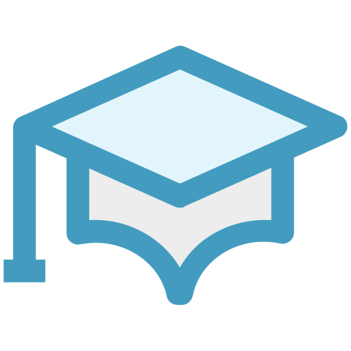 graduación icono gratis