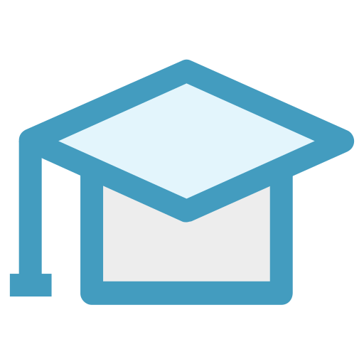 graduación icono gratis