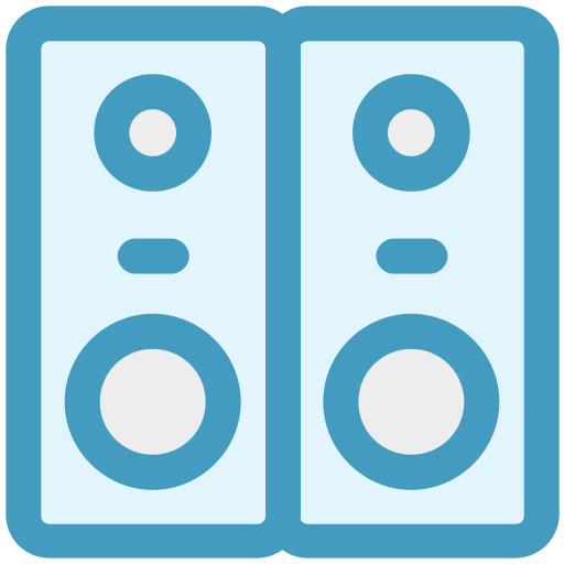 altavoces icono gratis