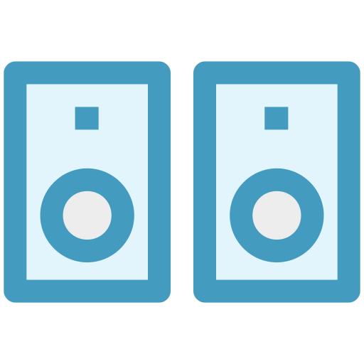 altavoces icono gratis