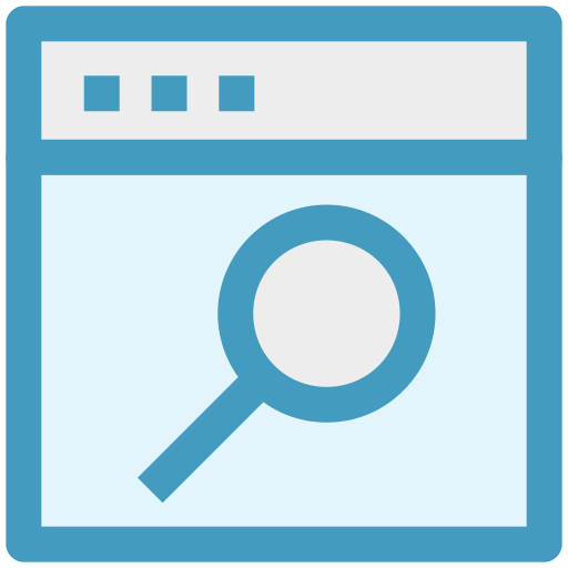 Web site search free icon Web site search free icon