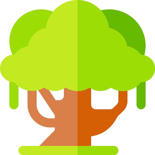 Tree Basic Rounded Flat icon