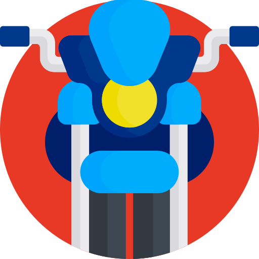 Motocicleta icono gratis