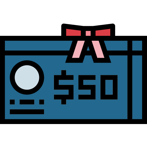 Voucher free icon