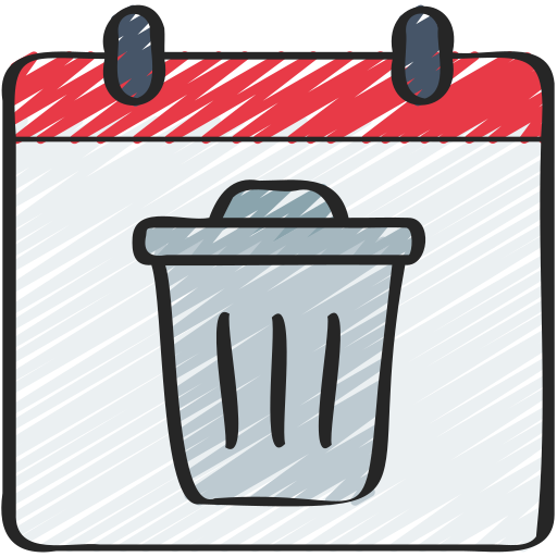 contenedor de basura icono gratis