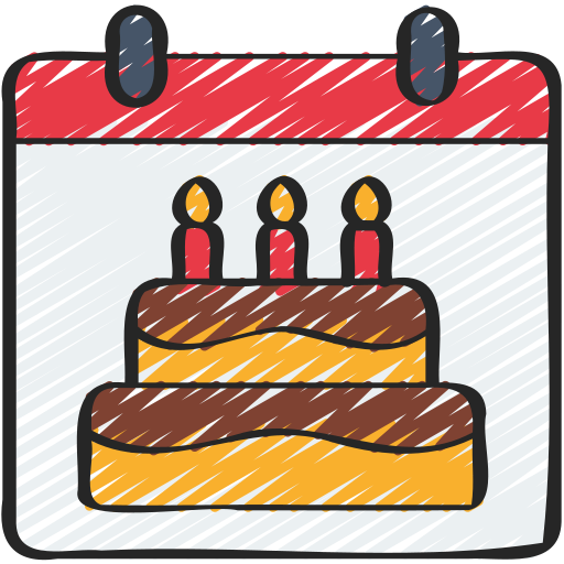 fête d'anniversaire Icône gratuit fête d'anniversaire Icône gratuit