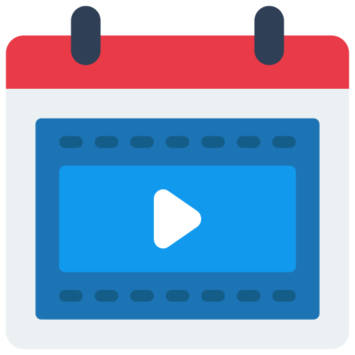 reproductor de video icono gratis