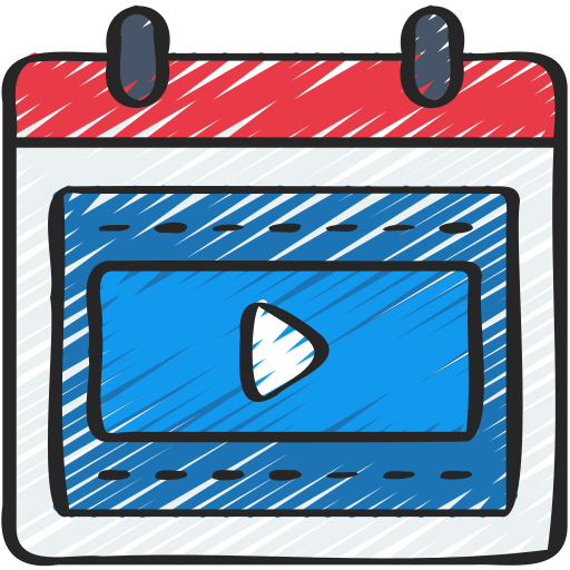 reproductor de video icono gratis