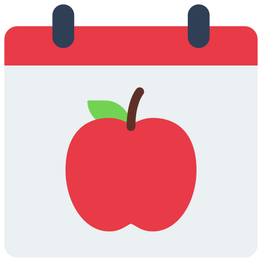 manzana al dia icono gratis