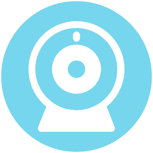 cámara web icono gratis