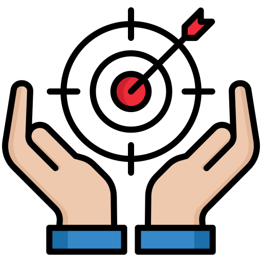 misión icono gratis